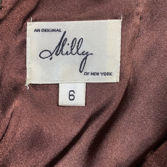 Milly Strapless Lace Pattern Mini Dress, 6 - Picture 6 of 14